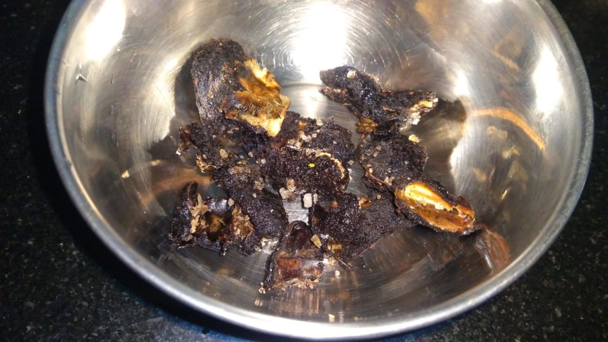 Lemon sized tamarind quanity