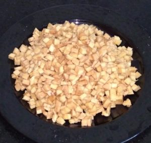 Chop the Suran into cubes